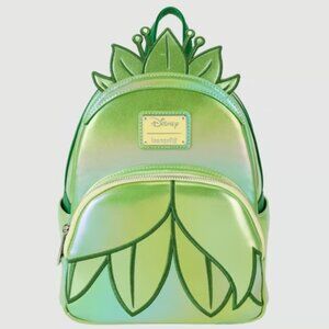 The Princess And The Frog Tiana Shiny Iridescent Cosplay Mini Backpack